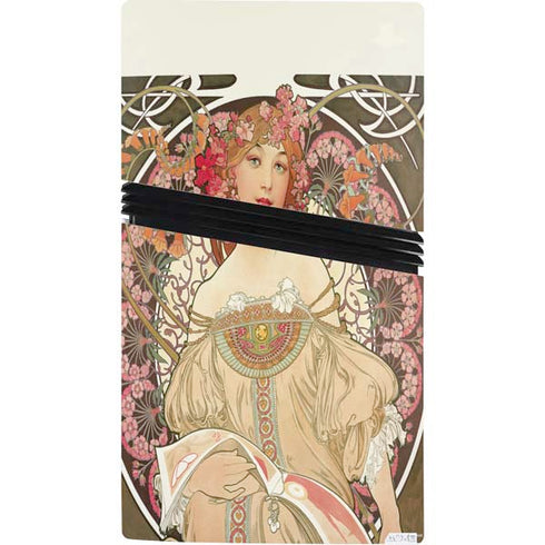 Alphonse Mucha Reverie 1897 PS5 Pro Console Skin